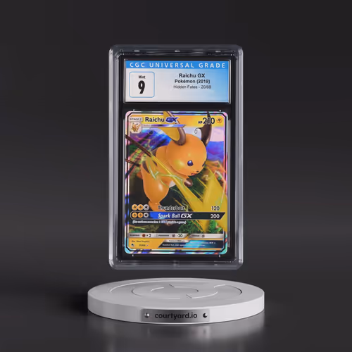 2019 Hidden Fates #20/68 Raichu GX - Holo (CGC 9 MINT)