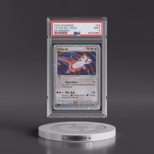 2003 Pokémon EX Dragon #93 Latias EX - Holo Holo (PSA 9 MINT)
