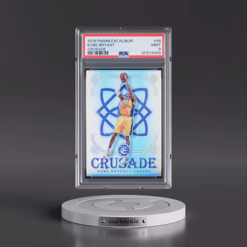 2016 Panini Excalibur Crusade #88 Kobe Bryant (PSA 9 MINT)