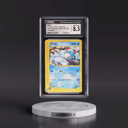 2001 Base Expansion Pack #013/128 Marill - 1st Edition (CGC 8.5 NM-MT+)