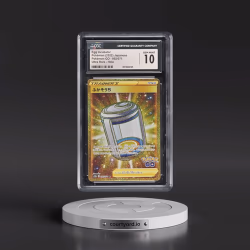 2022 Pokémon GO #092/071 Egg Incubator - Ultra Rare Holo (CGC 10 GEM MINT)