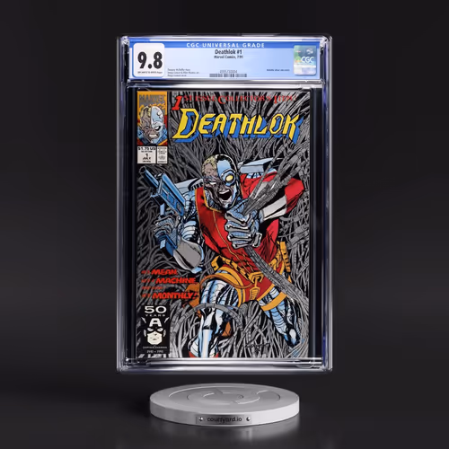 Deathlok #1 CGC 9.8 Off-white to White Pages (Marvel Comics, 7/91) - Universal
