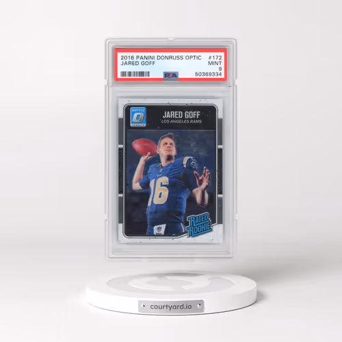 2016 Panini Donruss Optic #172 Jared Goff (PSA 9 MINT)