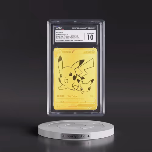 2017 Black Star Promos - Sword & Shield #SWSH145 Pikachu V - Celebrations Ultra-Premium Collection (