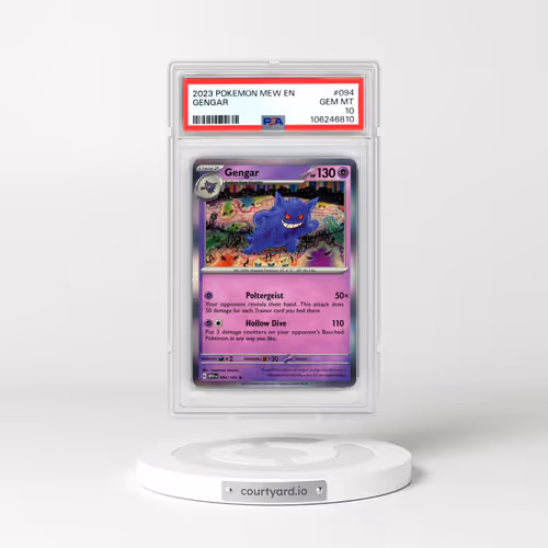 2023 Pokémon Mew EN-151 #094 Gengar (PSA 10 GEM MINT)