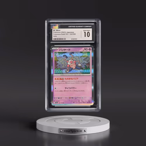 2023 Pokémon Card 151 #122/165 Mr. Mime - Holo (CGC 10 GEM MINT)