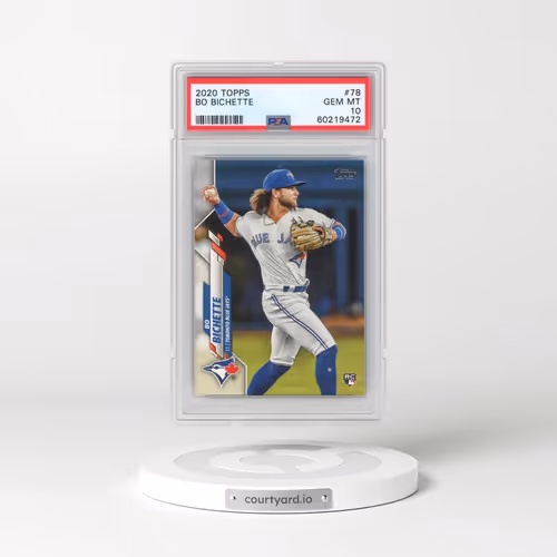 2020 Topps #78 Bo Bichette (PSA 10 GEM MINT)
