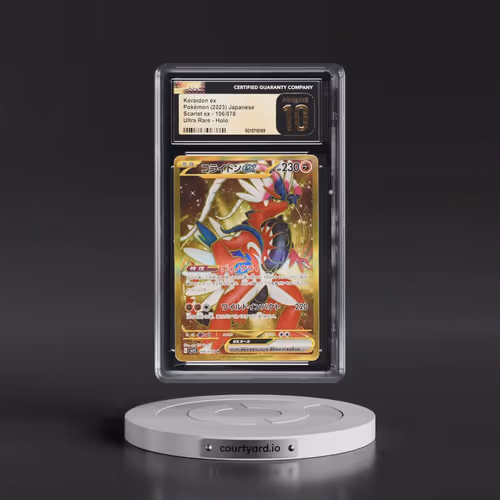 2023 Scarlet ex #106/078 Koraidon ex - Ultra Rare Holo (CGC 10 PRISTINE)