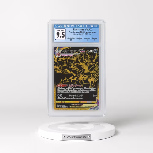 2020 Shiny Star V #328/190 Eternatus VMAX - Ultra Rare Holo (CGC 10 GEM MINT)