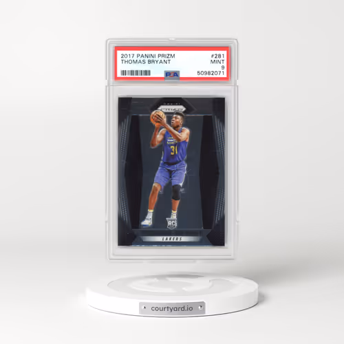 2017 Panini Prizm #281 Thomas Bryant (PSA 9 MINT)