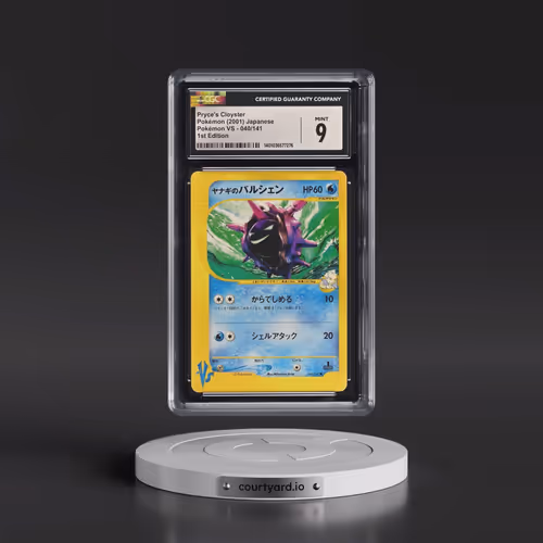 2001 Pokémon VS #040/141 Pryce's Cloyster - 1st Edition (CGC 9 MINT)