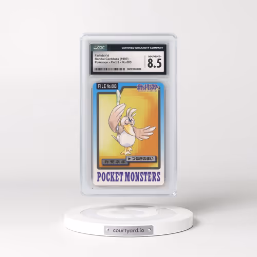 1997 (Pocket Monsters on Bottom) Part 3 #083 Farfetch'd (CGC 8.5 NM-MT+)