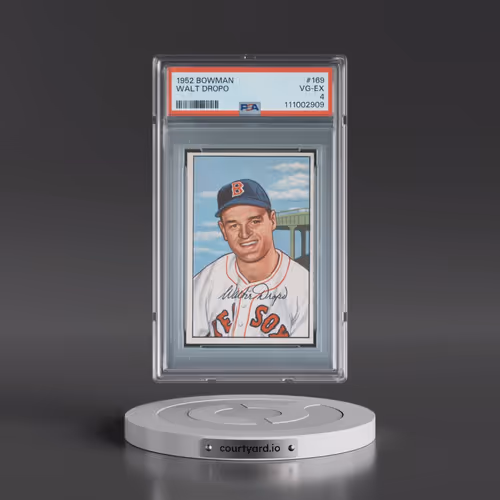 1952 Bowman #169 Walt Dropo (PSA 4 VG-EX)