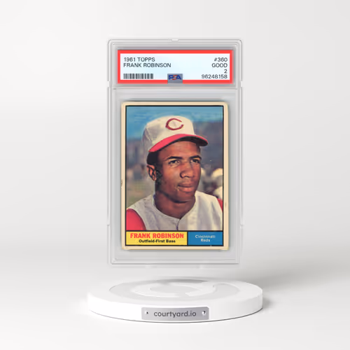 1961 Topps #360 Frank Robinson (PSA 2 GOOD)