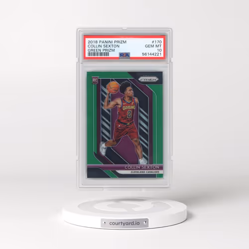 2018 Panini Prizm #170 Collin Sexton - Green Prizm (PSA 10 GEM MINT)