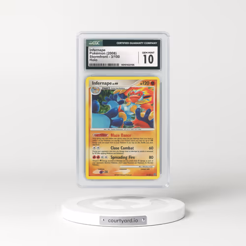 2008 Stormfront #3 Infernape - Holo (CGC 10 GEM MINT)