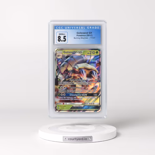 2017 Burning Shadows #17/147 Golisopod GX - Holo (CGC 8.5 NM-MT+)