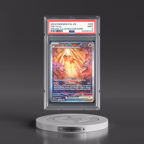 2023 Pokémon Pal EN-Paldea Evolved #259 Chi-YU EX - Holo Special Illustration Rare (PSA 9 MINT)