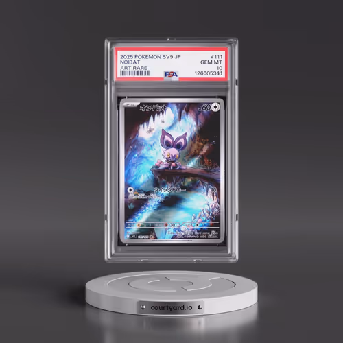2025 Pokémon SV9-Battle Partners #111 Noibat - Art Rare (PSA 10 GEM MINT)