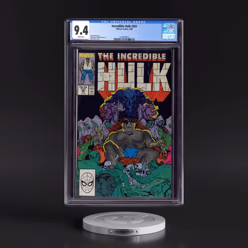 Incredible Hulk #351 CGC 9.4 White Pages (Marvel Comics, 1/89) - Universal
