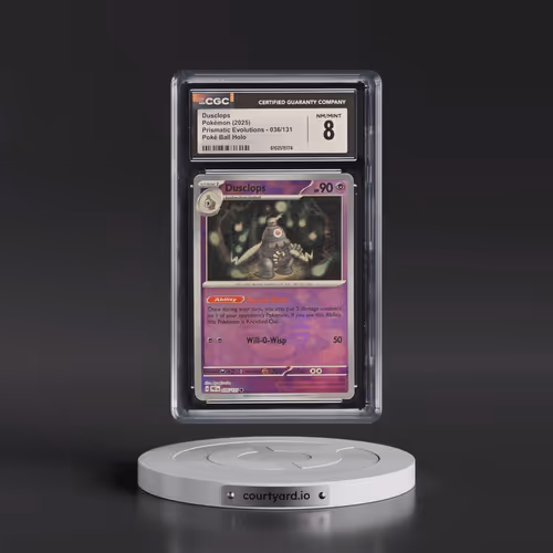 2024 Prismatic Evolutions - PRE EN #036/131 Dusclops - Poké Ball Holo (CGC 8 NM-MT)