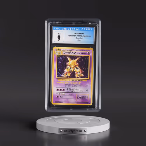 1996 Base Set Alakazam - Holo (CGC 9 MINT)