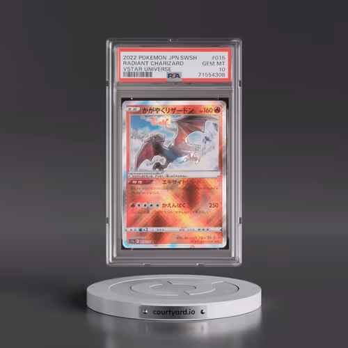2022 Pokémon Sword & Shield Vstar Universe #015 Radiant Charizard - Holo (PSA 10 GEM MINT)