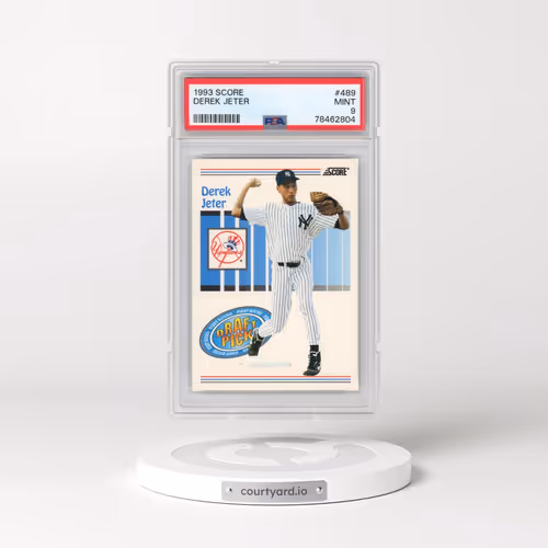 1993 Score #489 Derek Jeter (PSA 9 MINT)