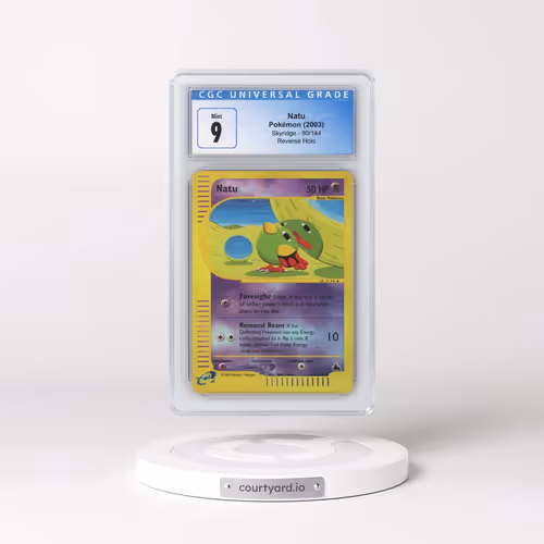 2003 Skyridge #80/144 Natu - Reverse Holo (CGC 9 MINT)