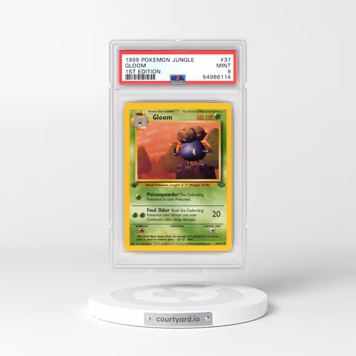 1999 Pokémon Jungle #37 Gloom - 1st Edition (PSA 9 MINT)
