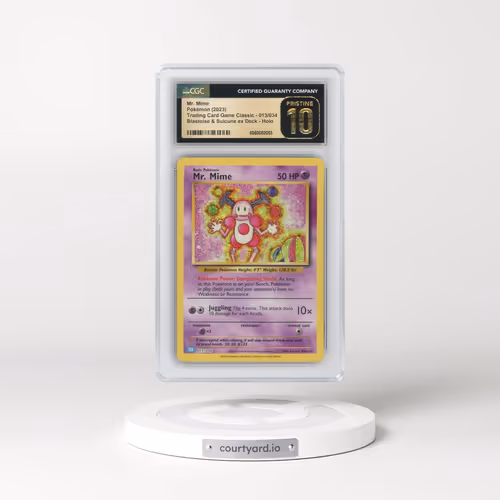 2023 Pokémon Clb-Trading Card Game Classic Blastoise & Suicune EX Deck #013 Mr. Mime (CGC 10 PRISTIN