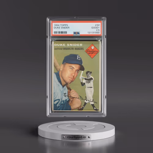 1954 Topps #32 Duke Snider (PSA 2.5 GOOD+)