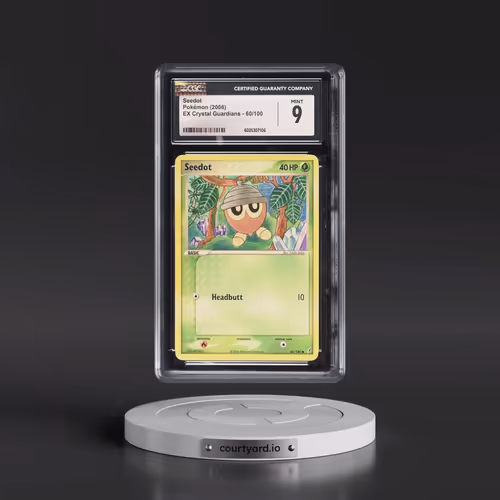 2006 EX Crystal Guardians #60/100 Seedot (CGC 9 MINT)