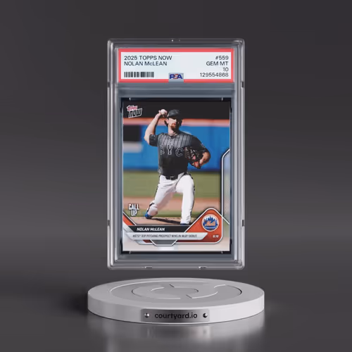 2025 Topps Now #559 Nolan McLean (PSA 10 GEM MINT)