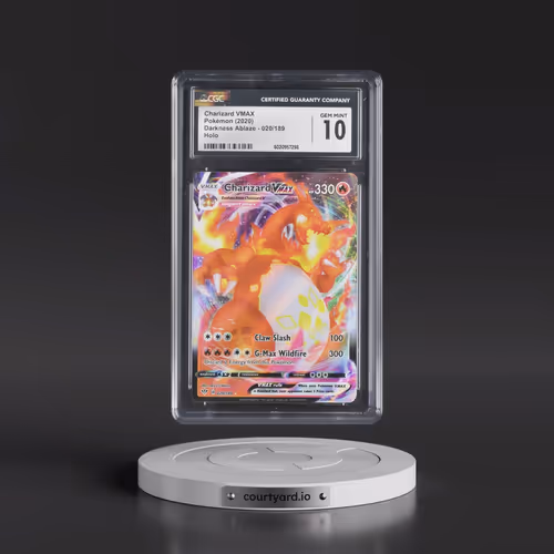 2020 Darkness Ablaze #020/189 Charizard VMAX - Holo (CGC 10 GEM MINT)