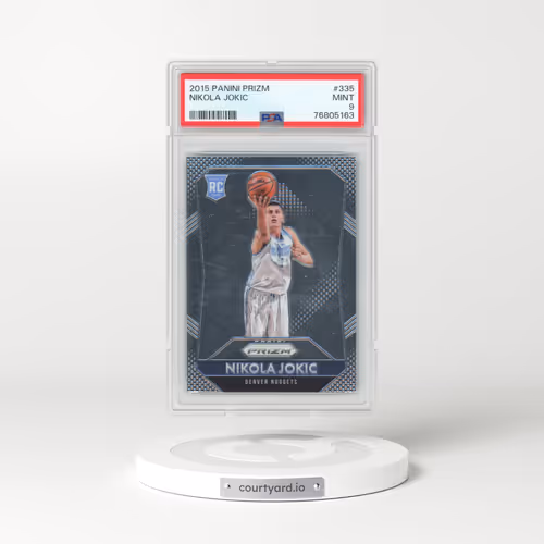 2015 Panini Prizm #335 Nikola Jokic (PSA 9 MINT)