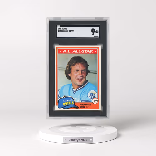 1981 Topps #700 George Brett (SGC 9 MINT)