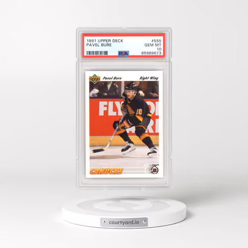1991 Upper Deck #555 Pavel Bure (PSA 10 GEM MINT)