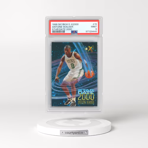 1996 Skybox E-X2000 Star Date 2000 #15 Antoine Walker (PSA 9 MINT)
