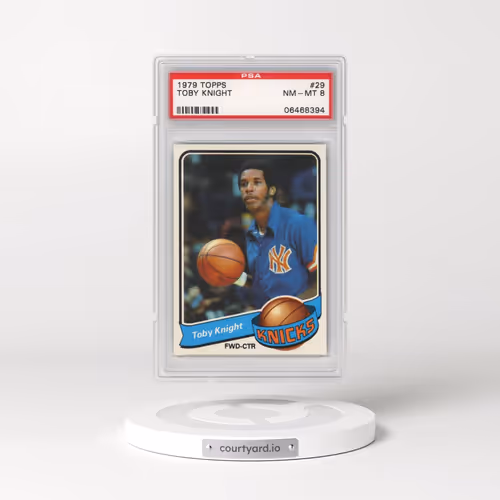 1979 Topps #29 Toby Knight (PSA 8 NM-MT)