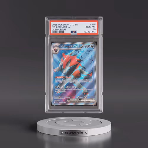 2025 Pokémon Jtg EN-Journey Together #175 N's Zoroark EX - Holo Ultra Rare (PSA 10 GEM MINT)