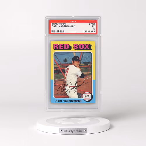 1975 Topps #280 Carl Yastrzemski (PSA 5 EX)