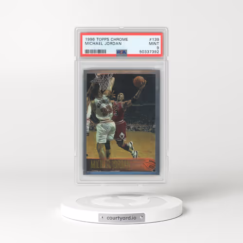 1996 Topps Chrome #139 Michael Jordan (PSA 9 MINT)
