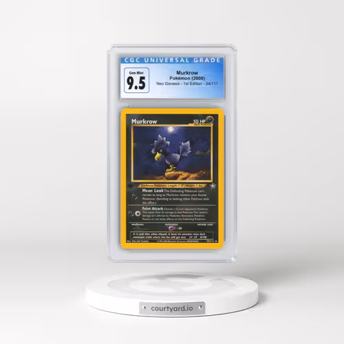 2000 Neo Genesis #24/111 Murkrow - 1st Edition (CGC 10 GEM MINT)
