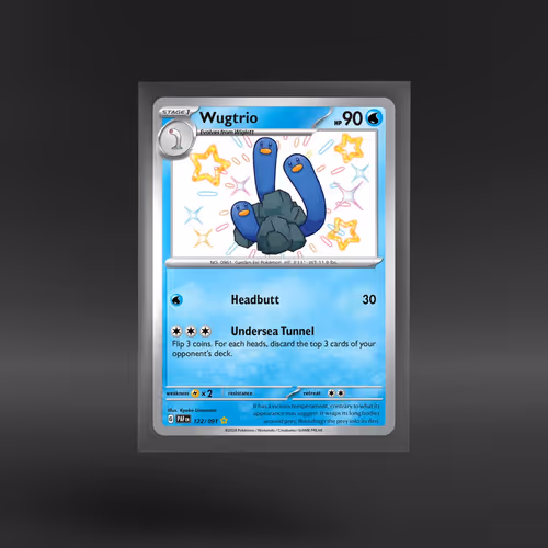 Paldean Fates #122/091 Wugtrio