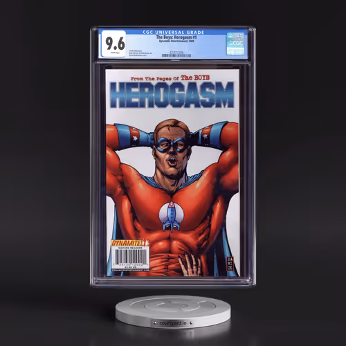 The Boys: Herogasm #1 CGC 9.6 White Pages (Dynamite Entertainment, 2009)