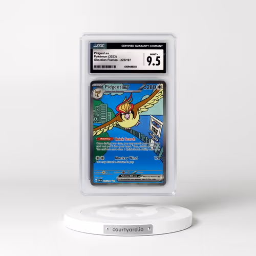 2023 Obsidian Flames - OBF EN #225/197 Pidgeot ex - Special Illustration Rare (CGC 9.5 MINT+)