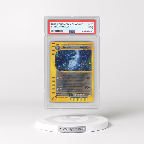2003 Pokémon Aquapolis #H23 Steelix - Holo (PSA 9 MINT)