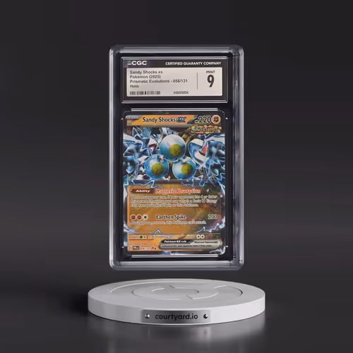 2025 Prismatic Evolutions - PRE EN #056/131 Sandy Shocks ex - Holo (CGC 9 MINT)