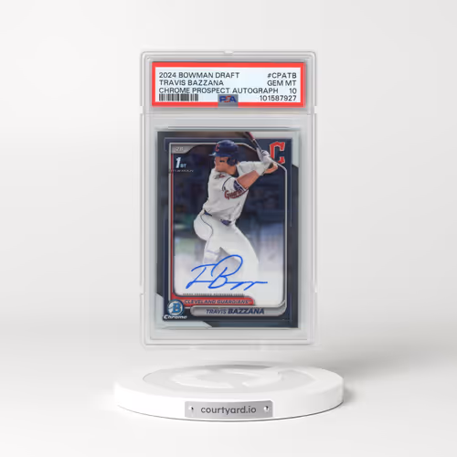 2024 Bowman Draft Chrome Prospect Autographs #CPATB Travis Bazzana (PSA 10 GEM MINT)